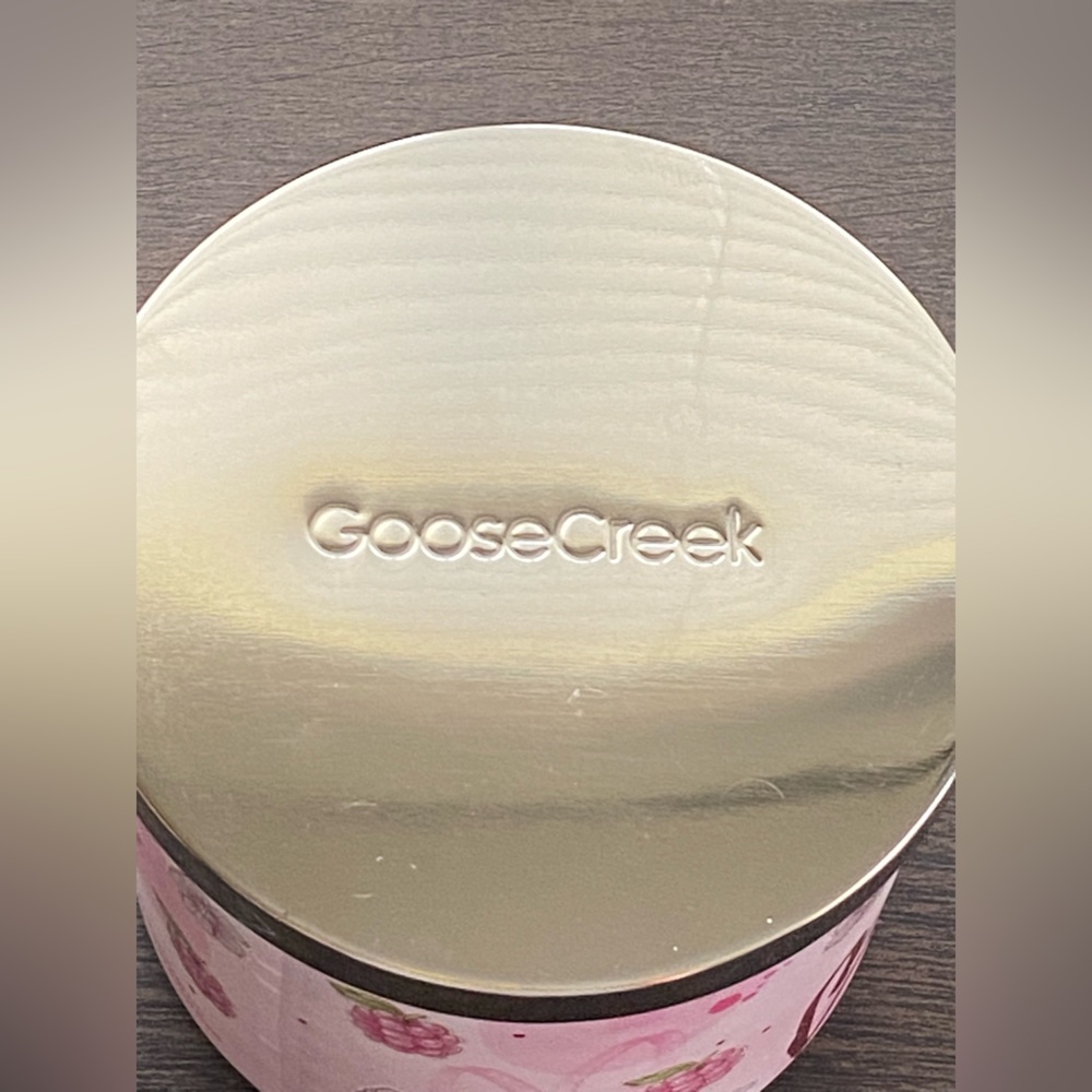 Strawberry Shortcake Goose Creek Raspberry Tart  14.5 oz  3 Wick Candle - Picture 3 of 12